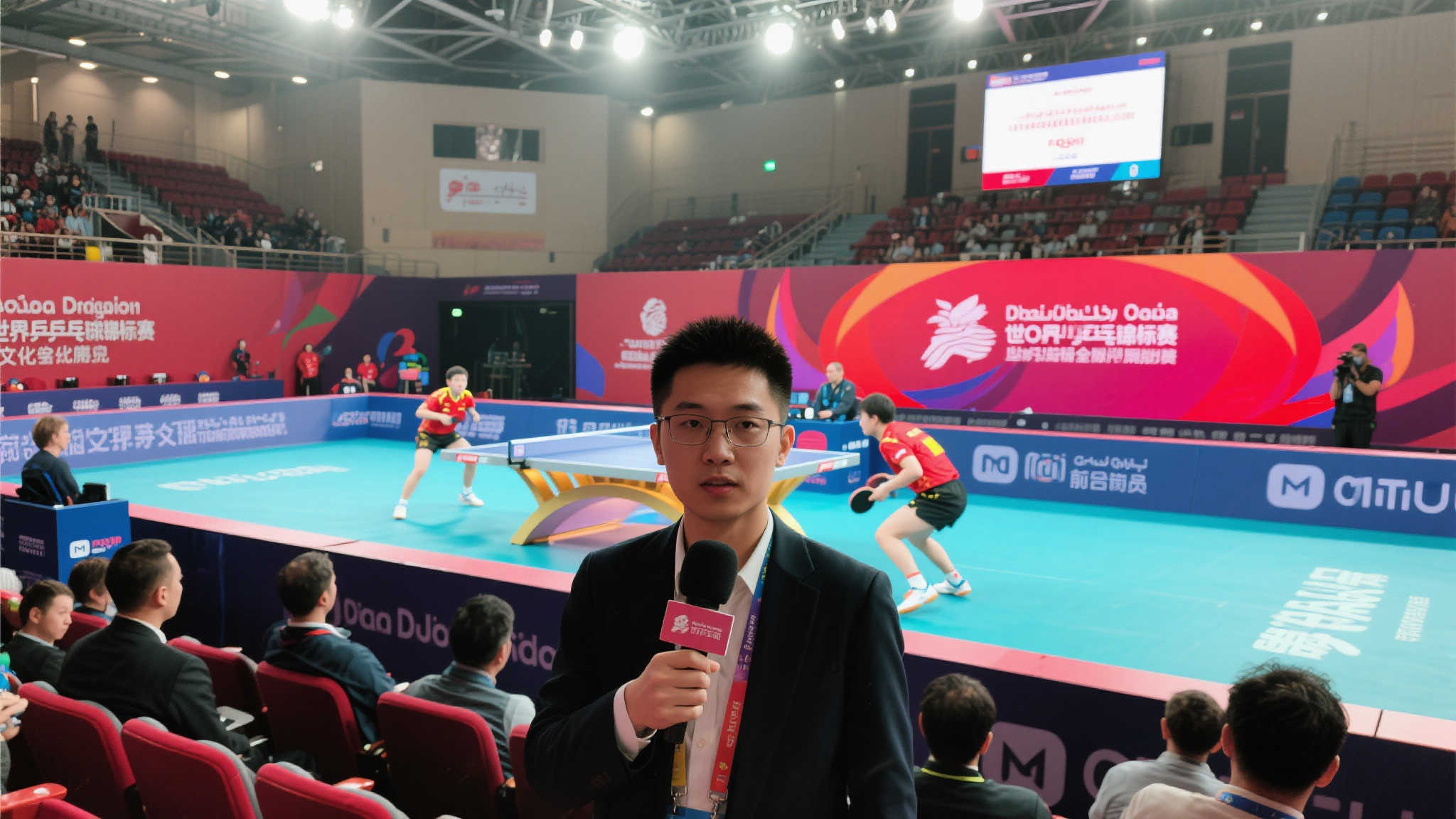 咪咕独家直击多哈世乒赛前线
